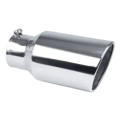 Pypes Performance exhaust Exhaust Tail Pipe Tip 4 in ID x 6 in OD x 12 in L Bolt On Hardware Not Incl Polished 304 Stainless Steel Pypes Exhaust