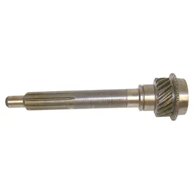 Crown Automotive Jeep Replacement Manual Trans Input Shaft; 10 Splines; 18 Teeth; 10-23/32 in. Long; 1.125 in. Spline Dia.;