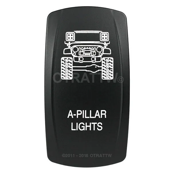 JK A-Pillar Lights (Contura V Rocker) - Universal sPOD product image