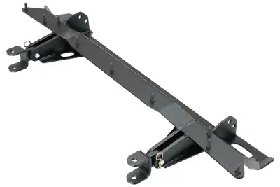 Rock Jock Tow Bar Mounting Kit 18-Up Wrangler JL 20-Up Gladiator w/ Steel Bumper Bolt-On Includes Mounting Plate Tow Bar Attaching Forks Hardware For Use w/ CE-9033F RockJock 4x4