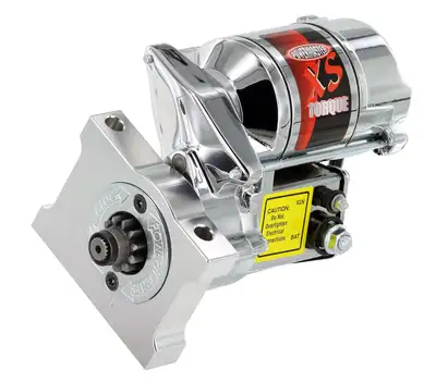 Power Master XS Torque Starter; Chrome; 200 ft./lb. Torque; 18:1 Compression Ratio; 4.4-1 Gear Reduction;