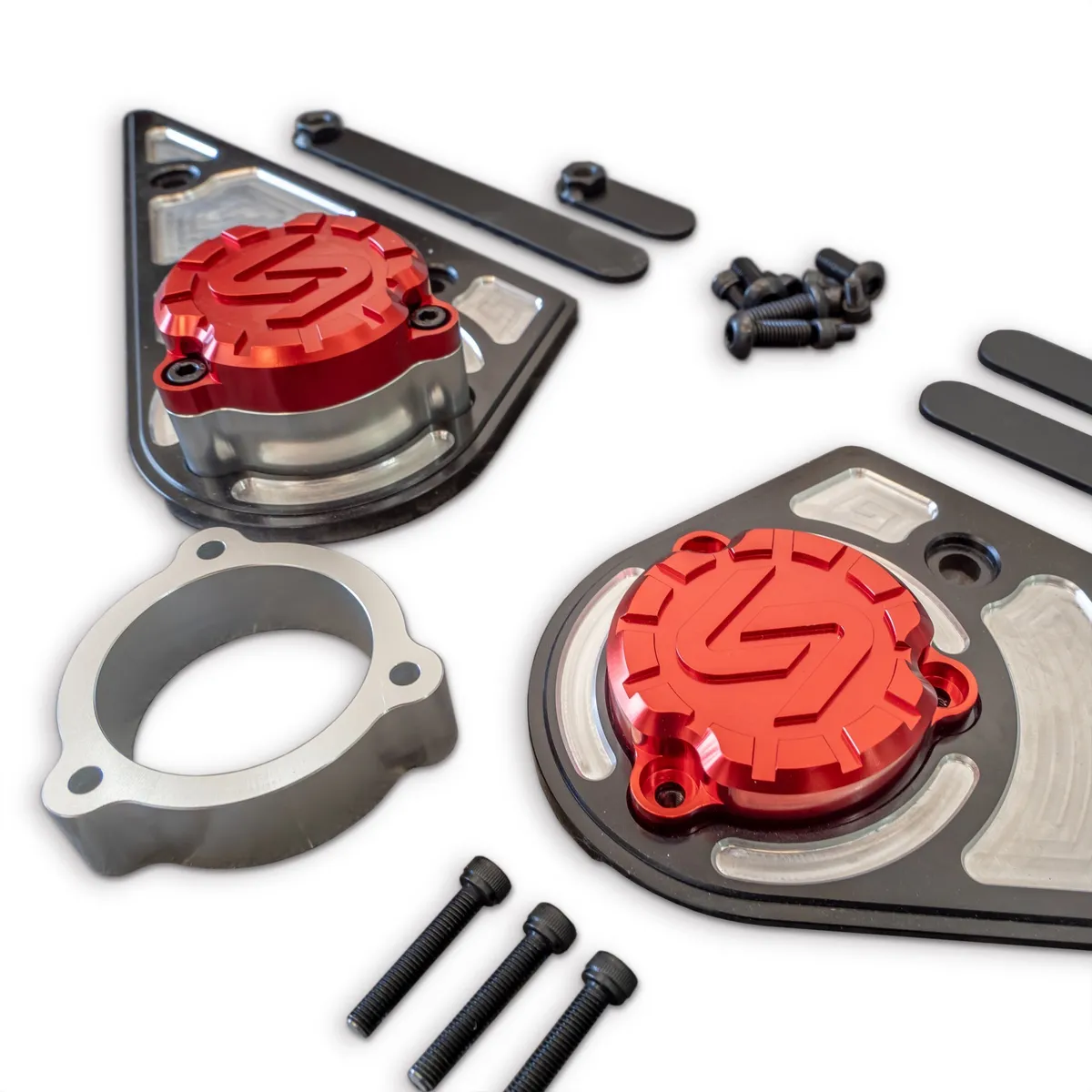 2021-2026 Ford Bronco Billet Lower Control Arm Mount Covers - Pair product image
