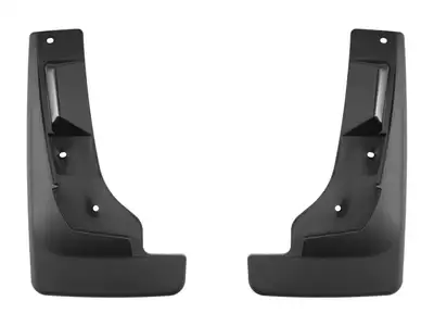 Weathertech MudFlap No-Drill DigitalFit®; Black;