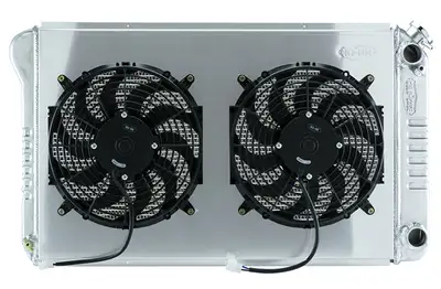 COLD-CASE Radiators 70-81 Camaro/Firebird LS Swap Aluminum Performance Radiator And 12 Inch Fan Kit Cold Case Radiators