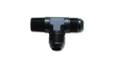 Vibrant Performance Vibrant Performance - 10471 - Male Flare Tee with Pipe On Run Adapter Fitting; Size: -4AN x 1/8 in. NPT