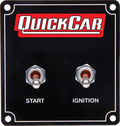 Quickcar Racing Ignition Panel 2 Switch With Weatherpack
