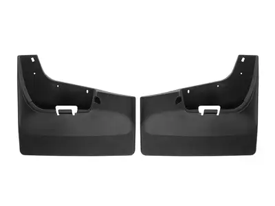 Weathertech No Drill MudFlaps GMC SierraSierra2020+ Black