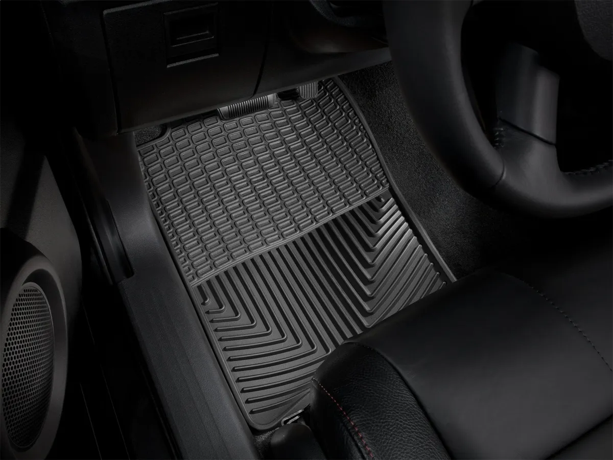 Weathertech 1995 - 2005 Chevrolet Blazer (2 door) Black Front Rubber Mats / 1995 - 2001 Ford Explorer Black Front Rubber Mats / 2001 - 2004 Chevrolet S10 Pickup Crew Cab Black Front Rubber Mats