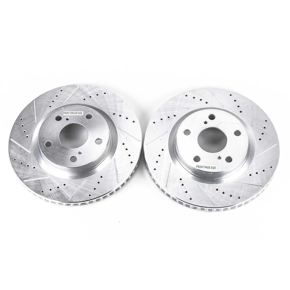 Drilledslotted Rotor Pair Front 2014-13 Lexus Es300h 2015-07 Lexus Es350 2010-09 Pontiac Vibe 2015-11 product image