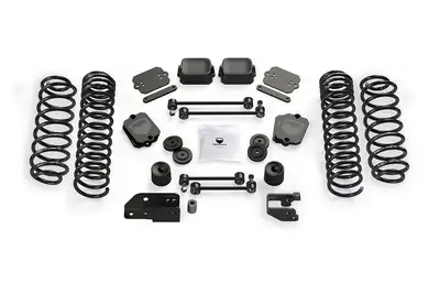 TeraFlex 18c Wrangler 4DR 3.5in Coil Spring Base Lift Kit – no Shock Absorbers