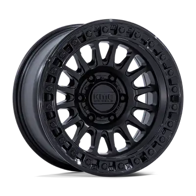 KMC Wheels Kmc Wheels | Ims Matte Black w/ Gloss Black Lip