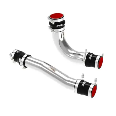 Pacific Performance Engineering 10-12 Dodge RAM Cummins 6.7L Intercooler Charge Pipe Kit - Stainless Steel-Polished Pacific Performance Engineering