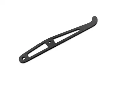 Grant Parachute Handle; 8.5 in.; 6mm; Carbon Fiber;