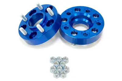 Spidertrax 0212 Liberty/8706 Wrangler 5 X 41/2in X 11/4in Thick Blue Wheel Spacers(Pair)