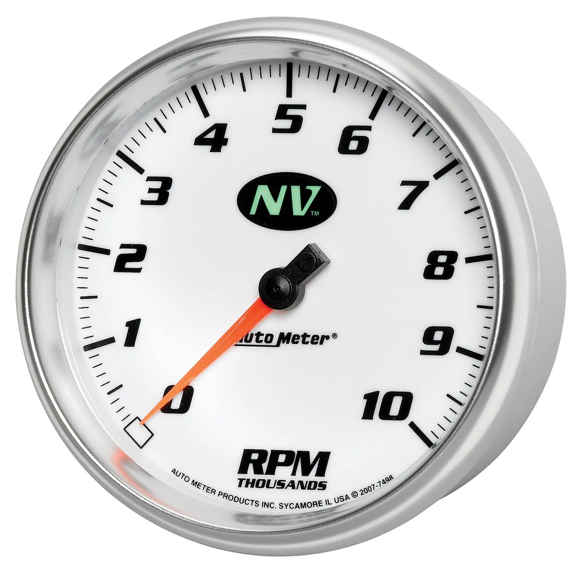 Gauge, Tachometer, 5", 10k RPM, In-Dash, NV product image