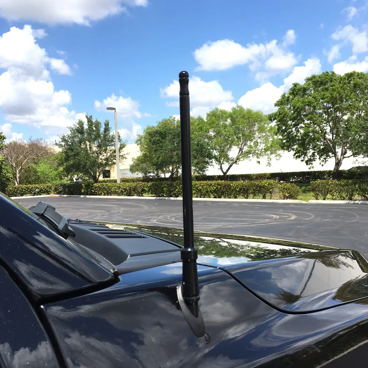 Aluminum 8" Antenna Mast (Fits OEM Factory Threaded Antenna) Multiple Colors product image