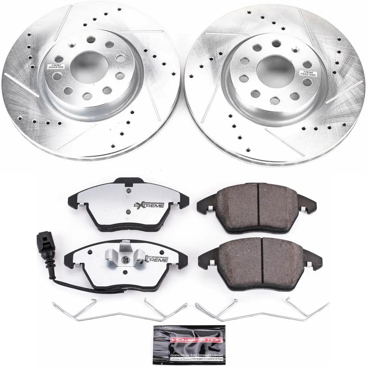 Z26 Street Brake Kit Front 2006-2013 Audi a3 2006-2013 Audi a3 Quattro 2008-2009 Audi tt 2009-201 product image