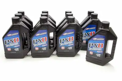 Maxima Pso High Performance Ultralow Velocity Racing Oil SAE 0wt 1 qt