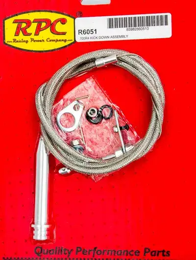 Racing Power Company 700R4 Stainless Kick Down Assembly