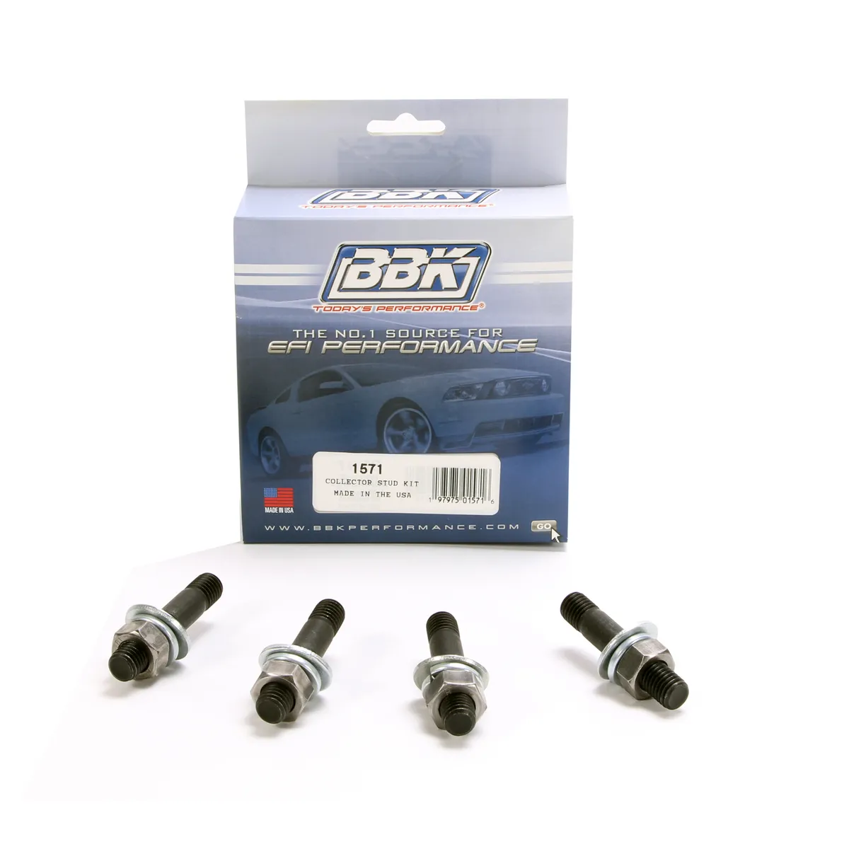 Bbk Bbk Exhaust Header Collector Stud Kit (4 Pcs+washers & Nuts) product image