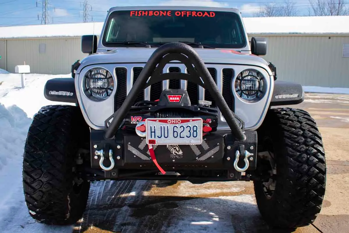 Barracuda Stinger Bar 07-18 Jeep Wrangler, 18-Present Jeep Wrangler, 18-Present Jeep Gladiator JT Fishbone Offroad product image
