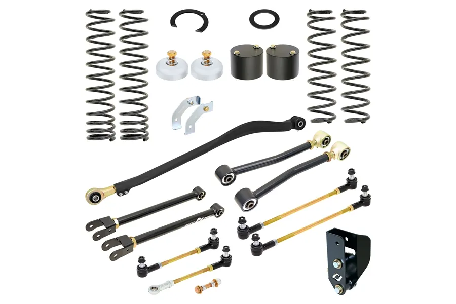Rock Jock Sport Edition Johnny Joint Suspension System for JL Wrangler w/ 392 Hemi 3.5 Inch lift RockJock 4X4