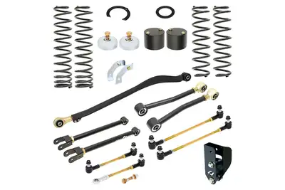 Rock Jock Sport Edition Johnny Joint Suspension System for JL Wrangler w/ 392 Hemi 3.5 Inch lift RockJock 4X4