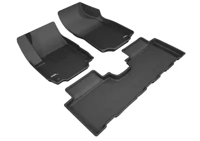 3D MAXpider 18c Terrain Kagu Black 1st & 2nd Row Floor Liner