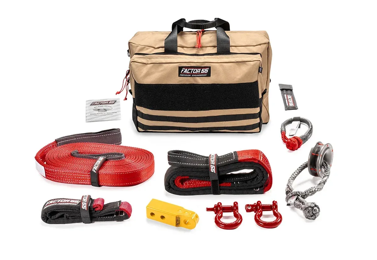 Factor 55 00475-01-Large Sawtooth Winch Accessory Kit (Red Hitchlink And Large Bag) product image