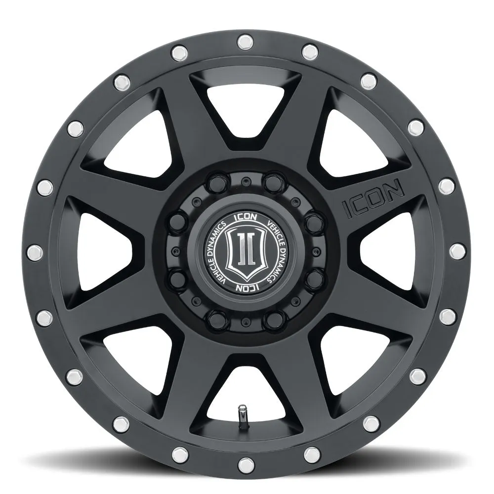17 X 8.5 Rebound 8 X 6.5in 5.25inbp 13mm Offset Titanium product image