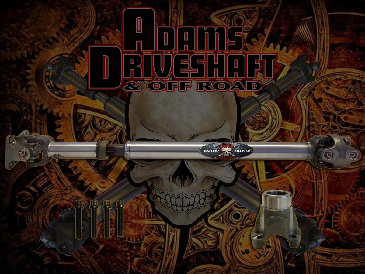 Adams Driveshaft JT Gladiator Overland Front 1310 CV Driveshaft With OEM Flange Style Extreme Duty Series product image