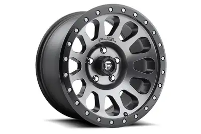 Fuel Off-Road Fuel Offroad Vector D601 Series Wheel, 17x8.5 6x5.5 - Matte Gun Metal w/ Black Bead Ring - Bronco 2021+