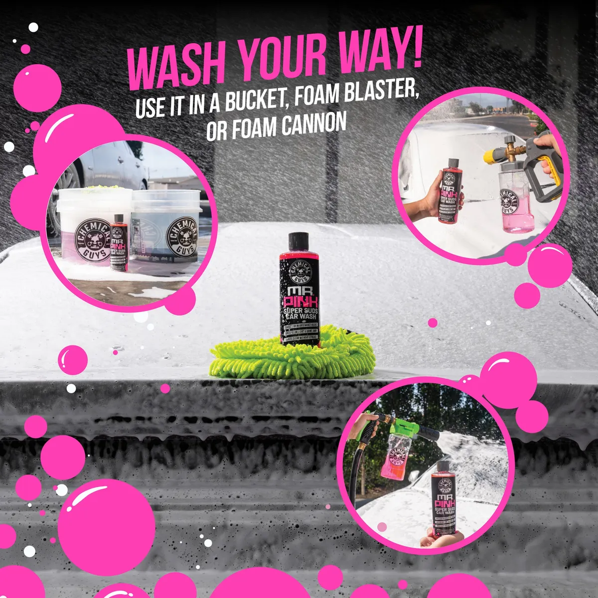 Mr. Pink Super Suds Shampoo (64 Oz) product image