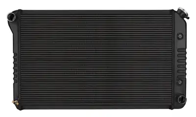 COLD-CASE Radiators 70-81 Firebird Automatic Aluminum Radiator Black Night Rider Series Cold Case Radiators