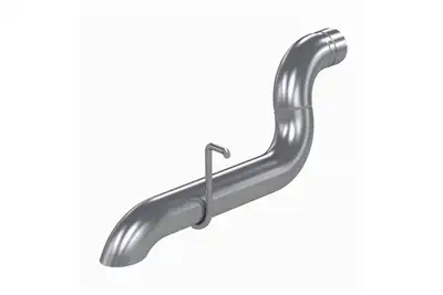 MBRP Exhaust 20-23 Jeep Wrangler JL Armor Plus Series T409 Stainless Steel 3 Inch High Clearance Filter Back Rear Turn Down Exhaust System MBRP