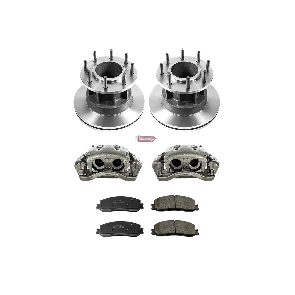 Z17 Direct Replacement Kit: Rotors; Ceramic Pads; Calipers product image