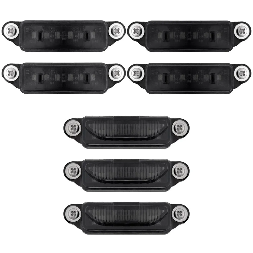 Dodge 21-25 RAM 1500 Trx 7-Pc Fender & Hood Light Kit Smoked Lens White or Amber LED Running Lights w/ Startup Light Sequence - Multiple Options product image