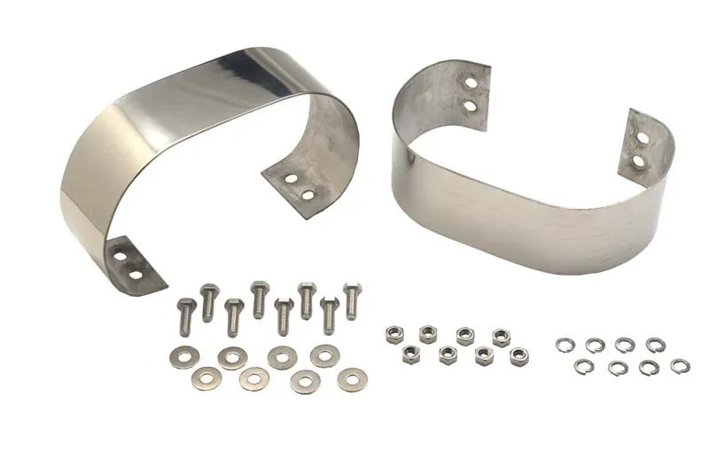 Jeep CJ/YJ Bumperettes Pair 76-95 CJ and Wrangler YJ Polished Silver Kentrol product image