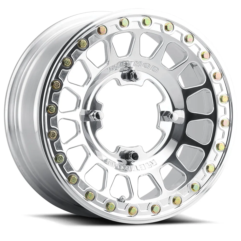 MR413 Beadlock 15x7 5 2 38mm Offset 6x5.5 78.3mm Centerbore Polished w BH-H24100 product image