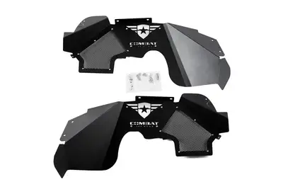 Combat Off Road Combat Off Road Battle Ready Aluminum Inner Fender Liner Kit - Front - JK
