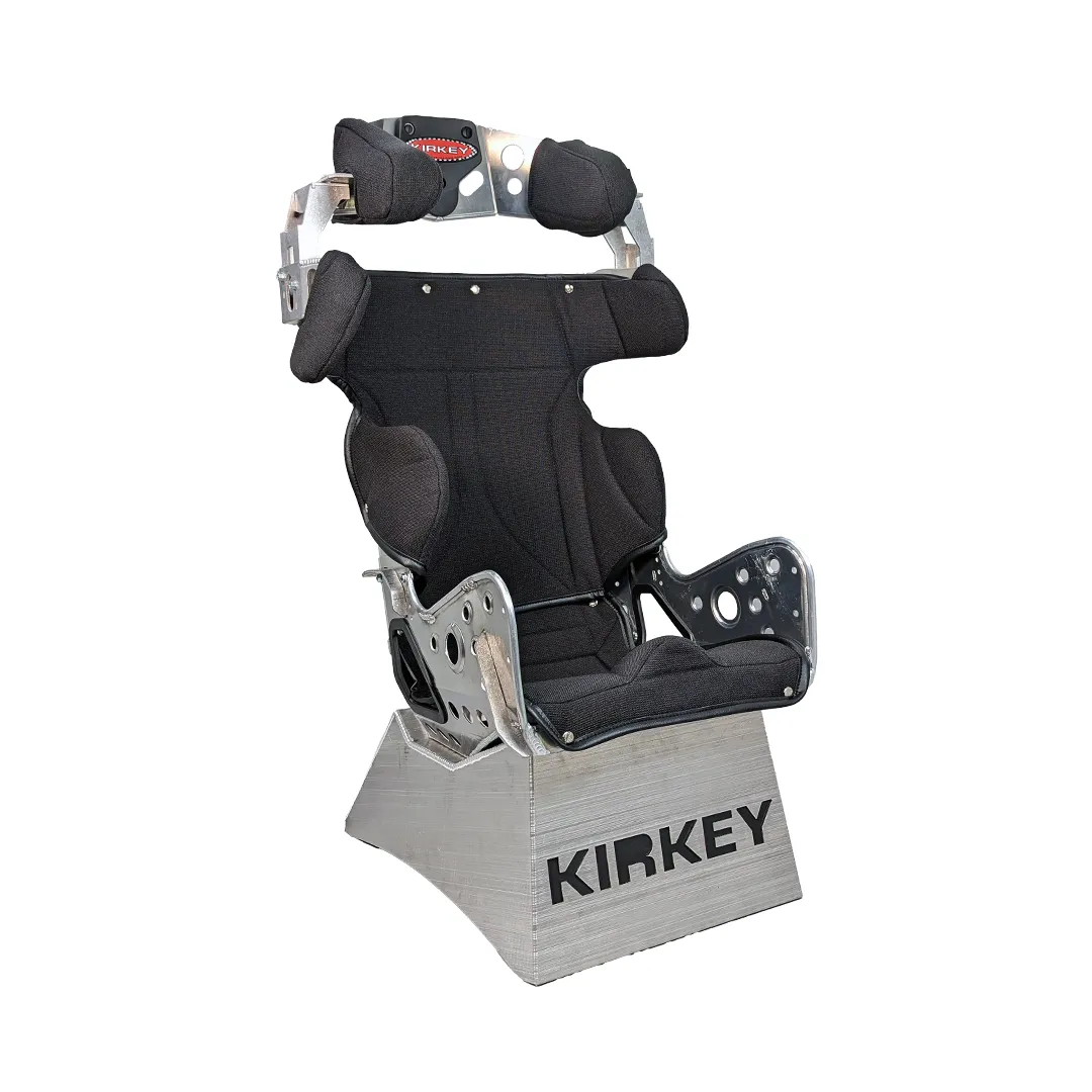 Kirkey Racing 85 Series Seat Kit - Aluminum 10Â° Layback Containment Seat with Black Cover product image