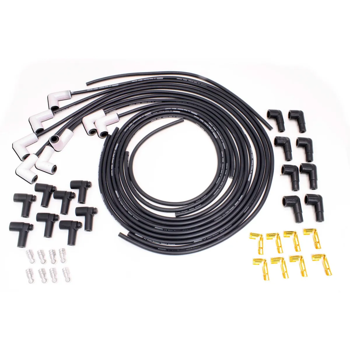 Wires Univ. 8mm 8 Cyl Ceramic Straight Black High Temp product image