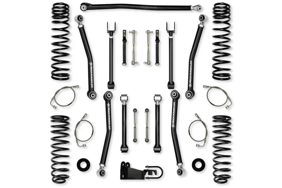 Rock Krawler 0718 Wrangler JK 2dr 3.5 In Adventure X System Front/Rear Lift Kit