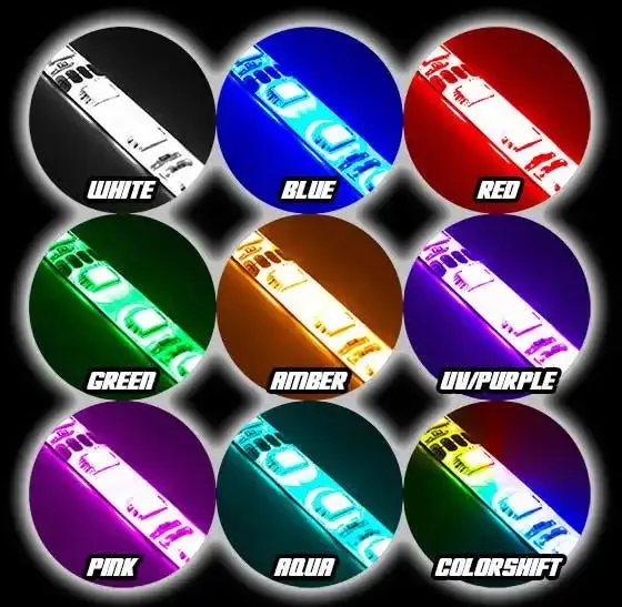 4223-333 - Oracle Exterior Black Flex LED Spool - RGB Colorshift product image
