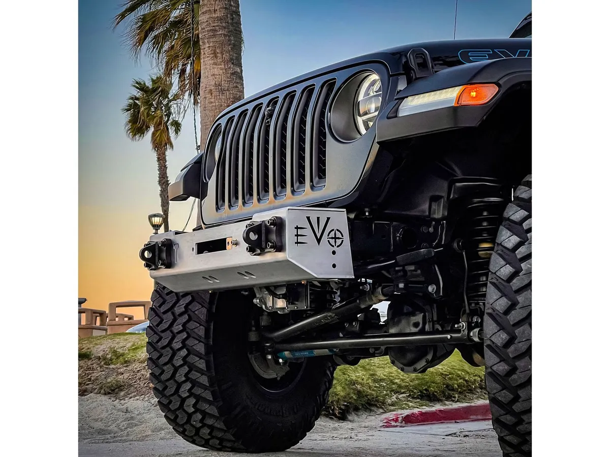 Quarter Pounder Front Winch Bumper For Jeep Wrangler & Gladiator Jk/Jl/Jt product image