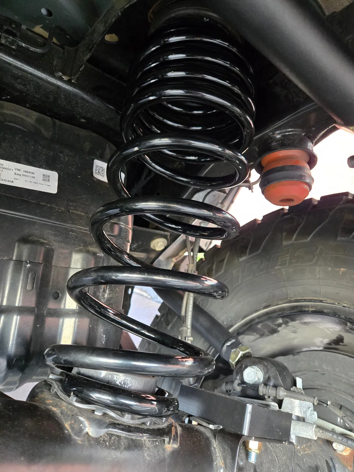 Jeep Wrangler 1-2 Inch Tall Rear Bump Stops 2018+ JL Clayton Off Road product image