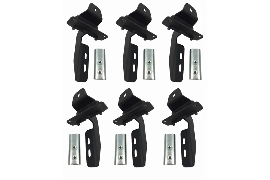 Go Rhino Go Rhino 6845065 - OE Xtreme Side Steps - Mounting Brackets Only -Textured Black