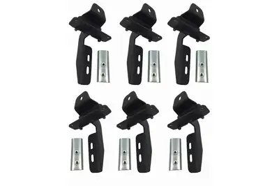 Go Rhino Go Rhino 6845065 - OE Xtreme Side Steps - Mounting Brackets Only -Textured Black