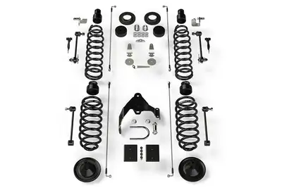 TeraFlex Teraflex 4in Coil Spring Base Lift Kit – No Shocks - JK 4DR
