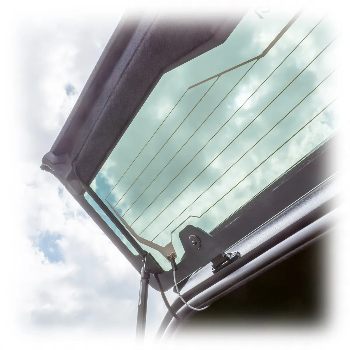 TR10 Bronco Hard Top Rear Window, Defroster & Wiper Assembly product image